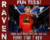 FUNNY STAR T-REX TEE!