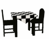 Checker game table