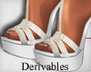 ~T~White Sandals!