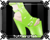 T.F lime  boots