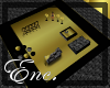 Enc. Gold/Black Rug
