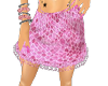 Pink Snakeskin skirt