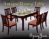 Antq Dining Table Pink
