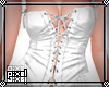 !! corset white