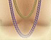 Gold/Purple Necklace