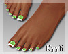 K*Green-toenails