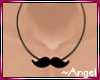 »A« Mustache Neck M