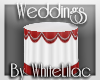 WL~Red Wedding CakeTable