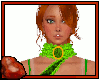 *C Snake Collar Green
