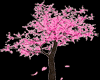 pink tree with animation