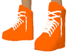 tennis shoes M orange