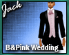 Black & Pink Wedding Tux