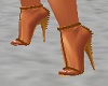 Copper Spike Heels