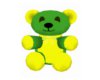 Teddy Bear*green*yellow