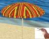 Earthtone Umbrella Beach
