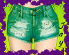 Sea Green Shorts