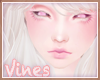 V-White eyelash/ Head