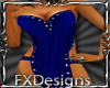 (FXD) OutCast Dress Blue