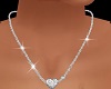 Silver Heart Necklace~