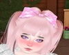 {Z} Xmas+goth bow pink