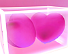 Neon Heart Box seat