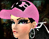 (RI)DC ponytail hat pink