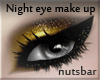 n: Night gold eye make