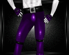 b purple toxic pant M