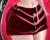 Fuzzy Heart Skirt