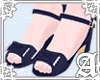 Lolita Sandals~ Navy