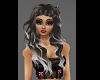 Black/Wte Damselfly Hair