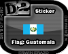 [D2] Flag Guatemala