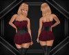 Burgundy Corset Fit