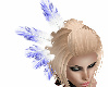 BLUE FEATHER ACCESSORY