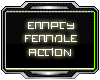 3D_Empty Female Action