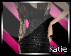 (K) Black Sparkle Dress
