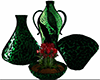 Emerald Cactus Vases
