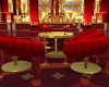 Red And Gold Club Chair