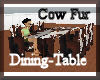 [my]Cow Dining Table Set