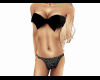 black bow bikini