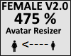 Avatar scaler 475% V2.0