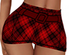 RLL Red Plaid Skirt