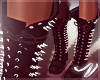 Silver Spiked Up Boots