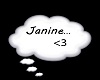 Janine thought bubble