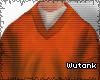 Orange Sweatshirt Off