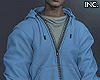 inc. Hoodie Blue 1