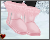 Pink Fur Boots
