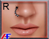AF. T.Beaded Nose Ring R