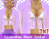Lavender Short Jacket