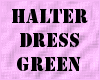[PT] dress halter green